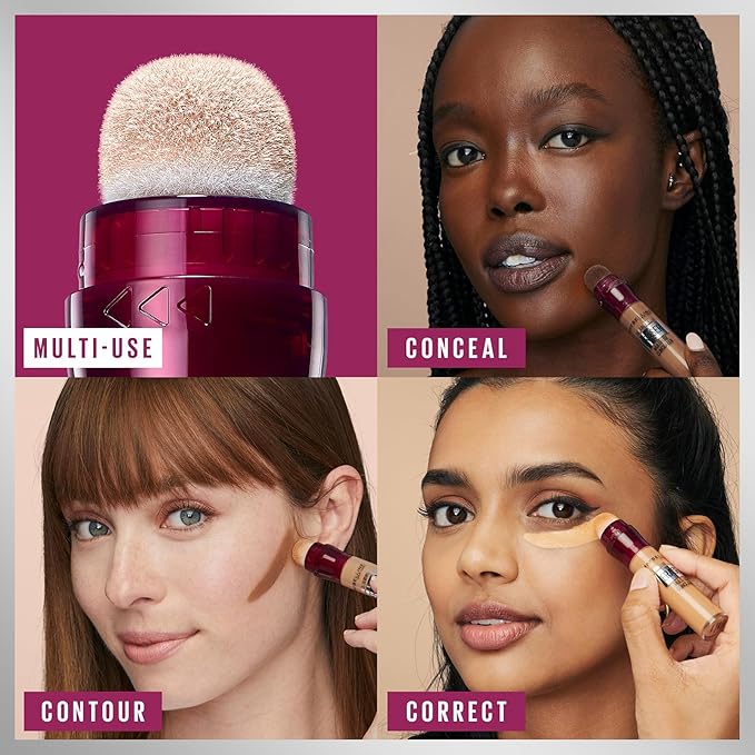 Maybelline Concealer Instant Anti Age Eraser Eye Concealer, Dark Circles and Blemish Concealer, Ultra Blendable Formula 01 Light