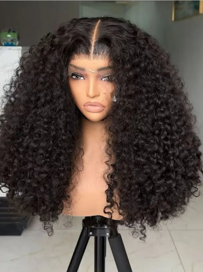 Deep Wave Lace Front Curly Wigs