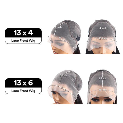 27# Honey Blond Body Wave 13x4 Lace Frontal Human Hair Wigs Brazilian Colored Loose Water Wave 13x6 HD Lace Front Wig For Women