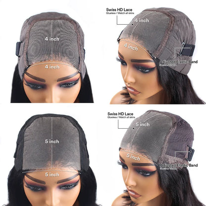 Hd Lace Frontal Curly Glueless Wigs